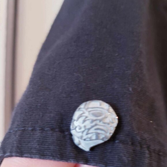 TATTOO CROSSOVER black Pinup bowling dress - Picture 8 of 12